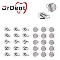 drdent 10pcs dental orthodontic bondable traction hook lingual button round orthodontic attachment lingual accessory