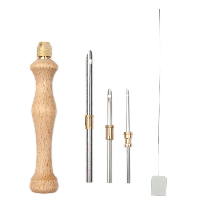 

Punch Needle Kit Stitching with Replacement Punch Needle Tool Accessory 40JA