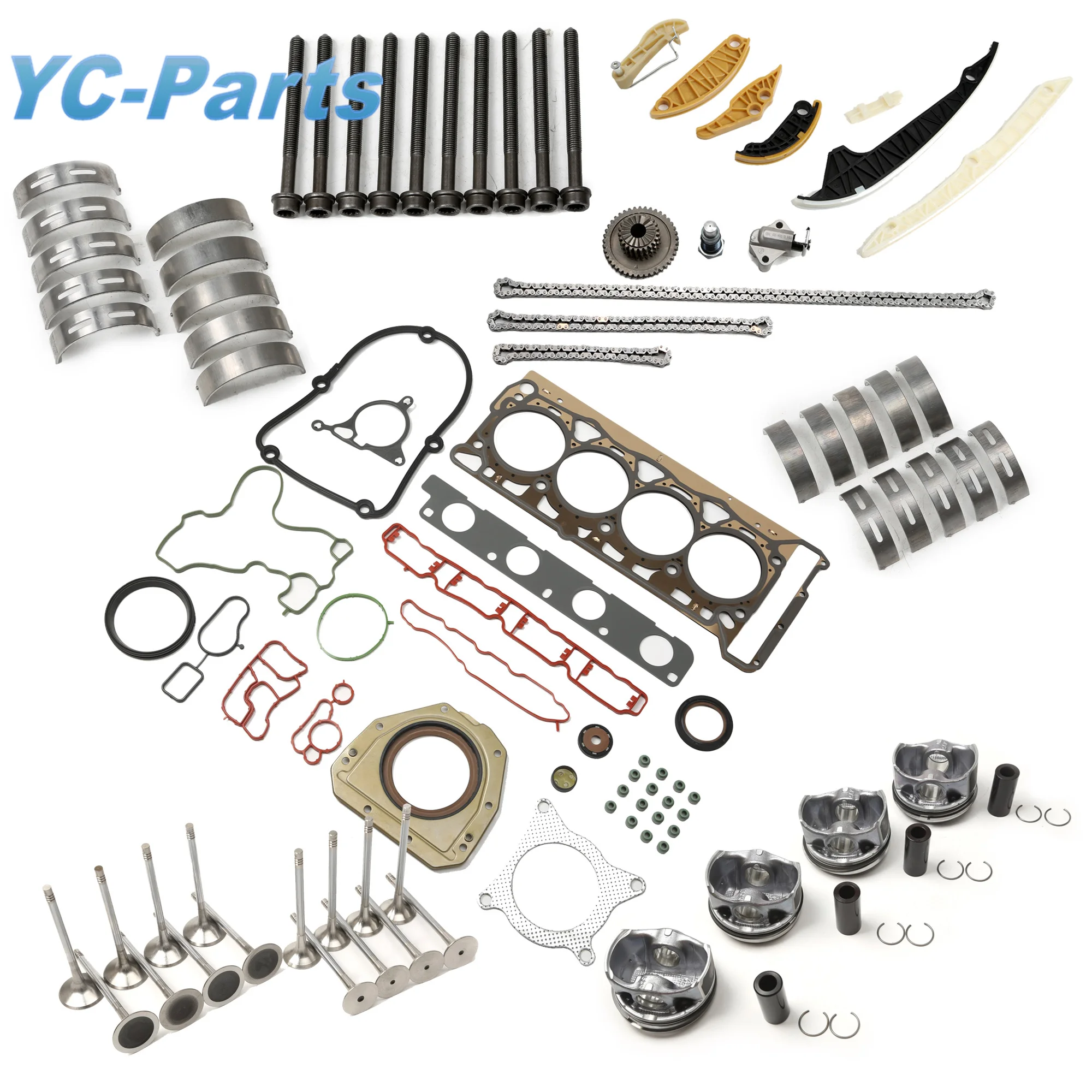 Комплект болтов воздухозаборных клапанов EA888 для AUDI A3 A4 A5 TT VW Passat CC Golf SKODA 1 8 т 23 мм