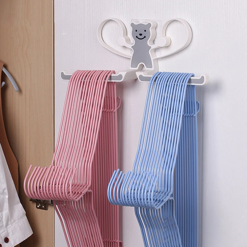 

Clothespin Collector Balcony Hook Clothes Hanger Clip Collector Multifunctional Foldable Storage Rack Wall Hanger Finishing Rack
