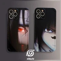 japan anime naruto phone cases for iphone 13 12 11 pro max xr xs max 8 x 7 se 2020 fashion men soft silicone tpu shell cover
