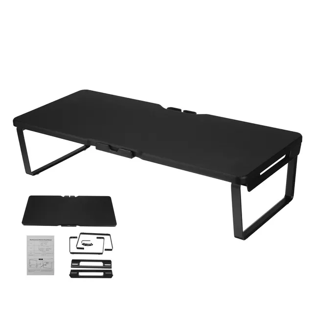 

USB Ports Smart Monitor Riser Multifunction Desktop Computer Screen Shelf Stand Laptop Desk Holder Accessories TV Stand