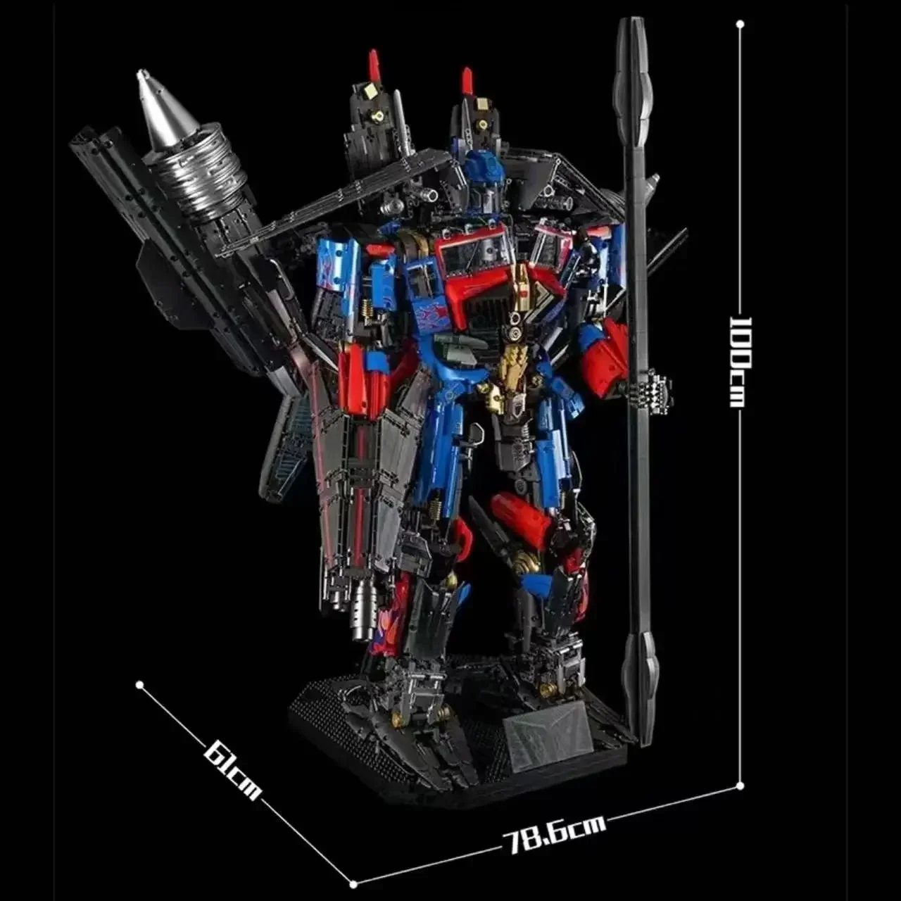 Конструктор робот V5006 из пластика 8862 деталей