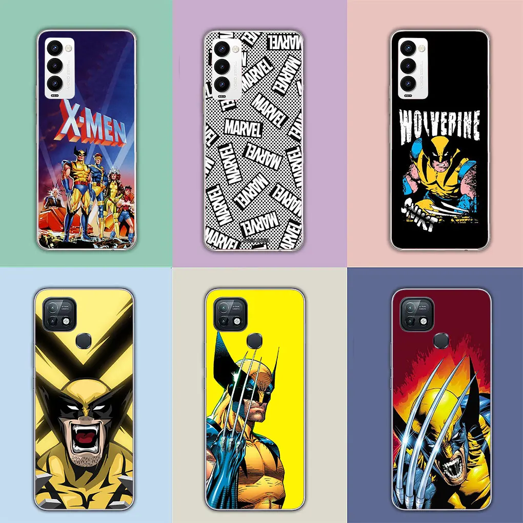 Marvel X Men Wolverine Xmen Cover Phone for Samsung Galaxy A04 A05 A14 A15 A23 A34 A54 M23 M33 M52 M53 M31 M51 M21 Soft Case