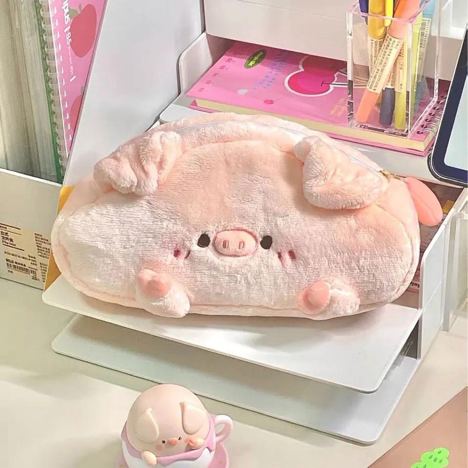 

Kawaii Pig Плюшевый пенал для девочек