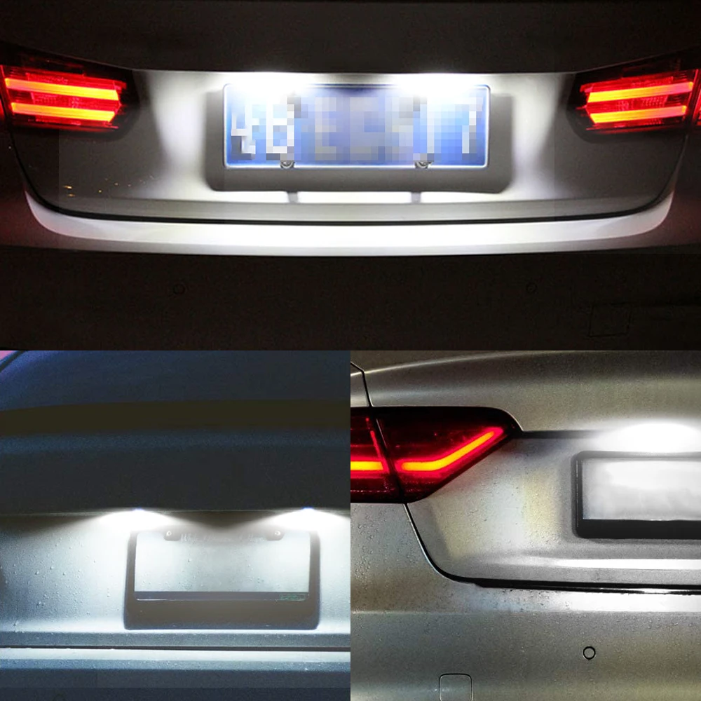 Номерной знак Canbus лампа для Volvo S80 XC90 S40 V60 XC60 S60 C70 V50 XC70 V70 2 шт.