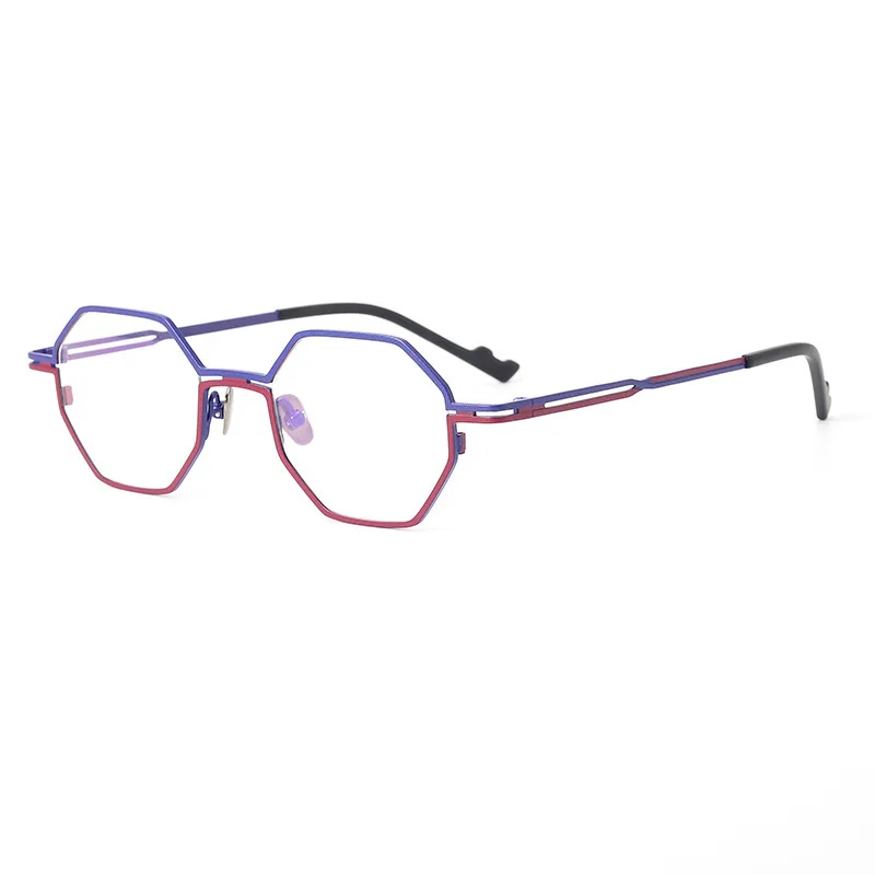 Новая дизайнерская индивидуальная оправа для очков из чистого титана