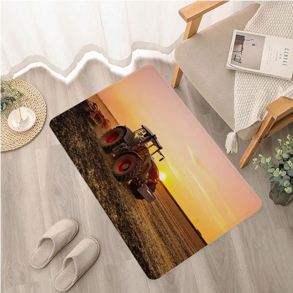 Коврик тракторный для ванной в скандинавском стиле противоскользящий