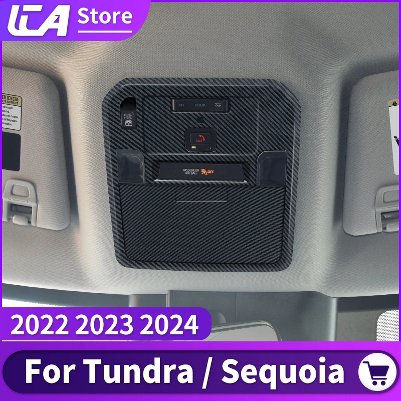 Подходит для 2022 2023 2024 Toyota Tundra Sequoia переднее освещение декоративная панель