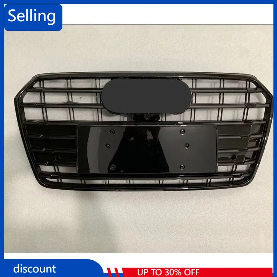 

Модификация автомобиля решетка радиатора переднего бампера гриль подходит для A7 2016-2018 (черный) автомобильные аксессуары быстрая доставка