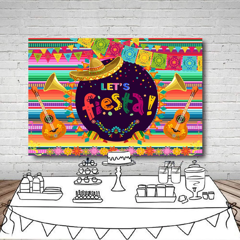 Праздничный мексиканский тематический фон красочный сахарный череп день