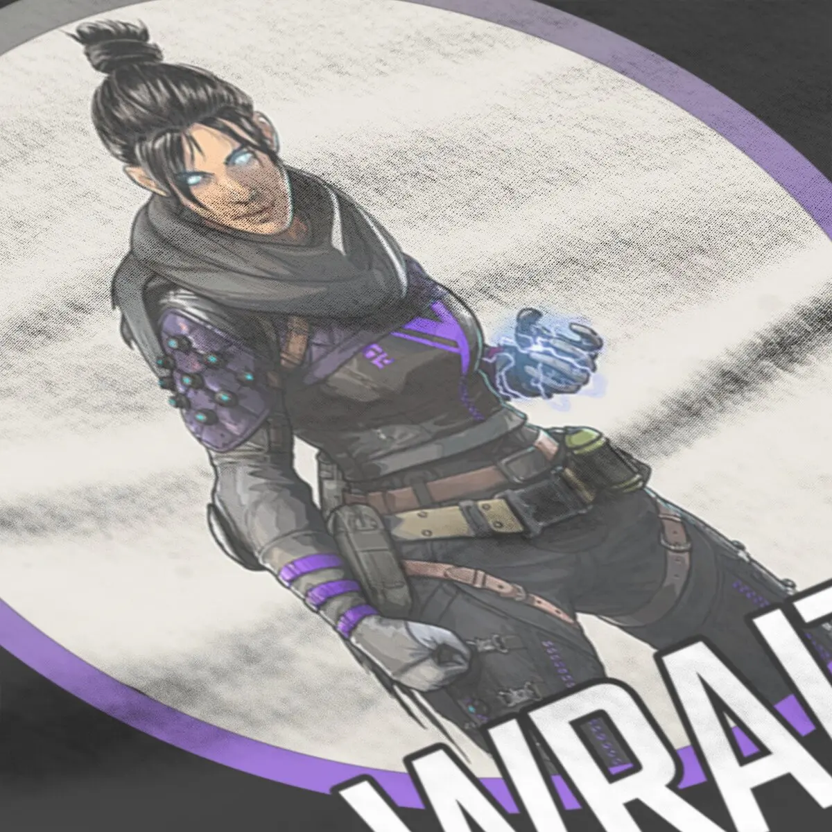 Wraith Legend Apex Legends видеоигра 100% хлопок винтажная женская футболка с принтом мужская