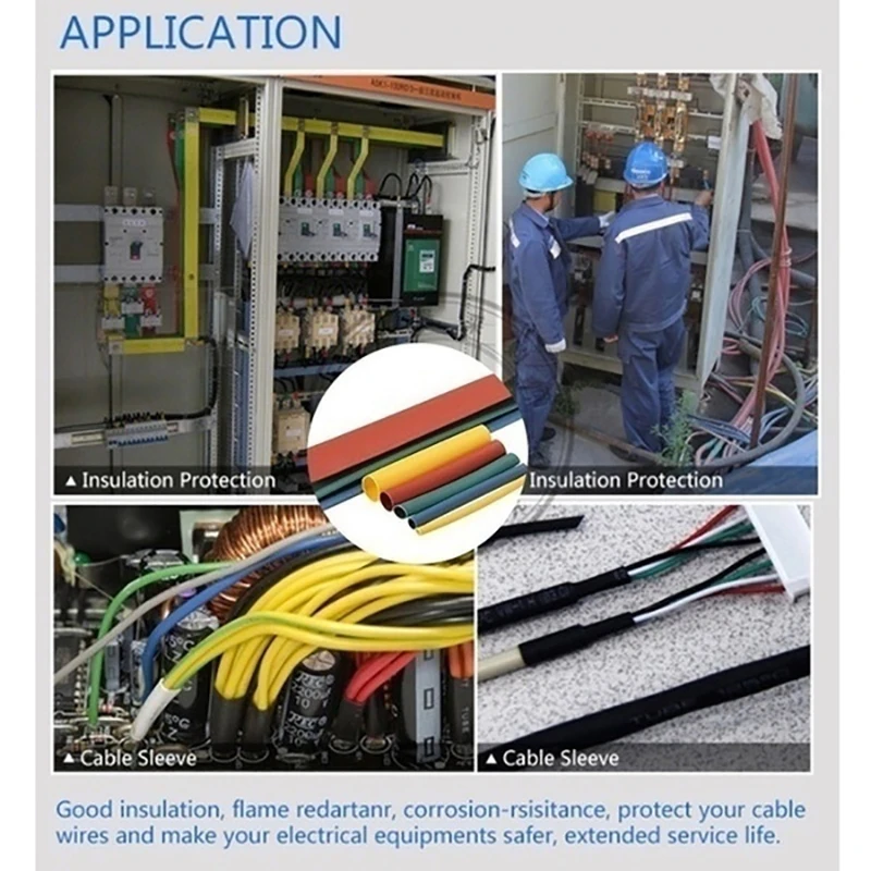 Модернизированная термоусадочная трубка 164 шт./328 шт.