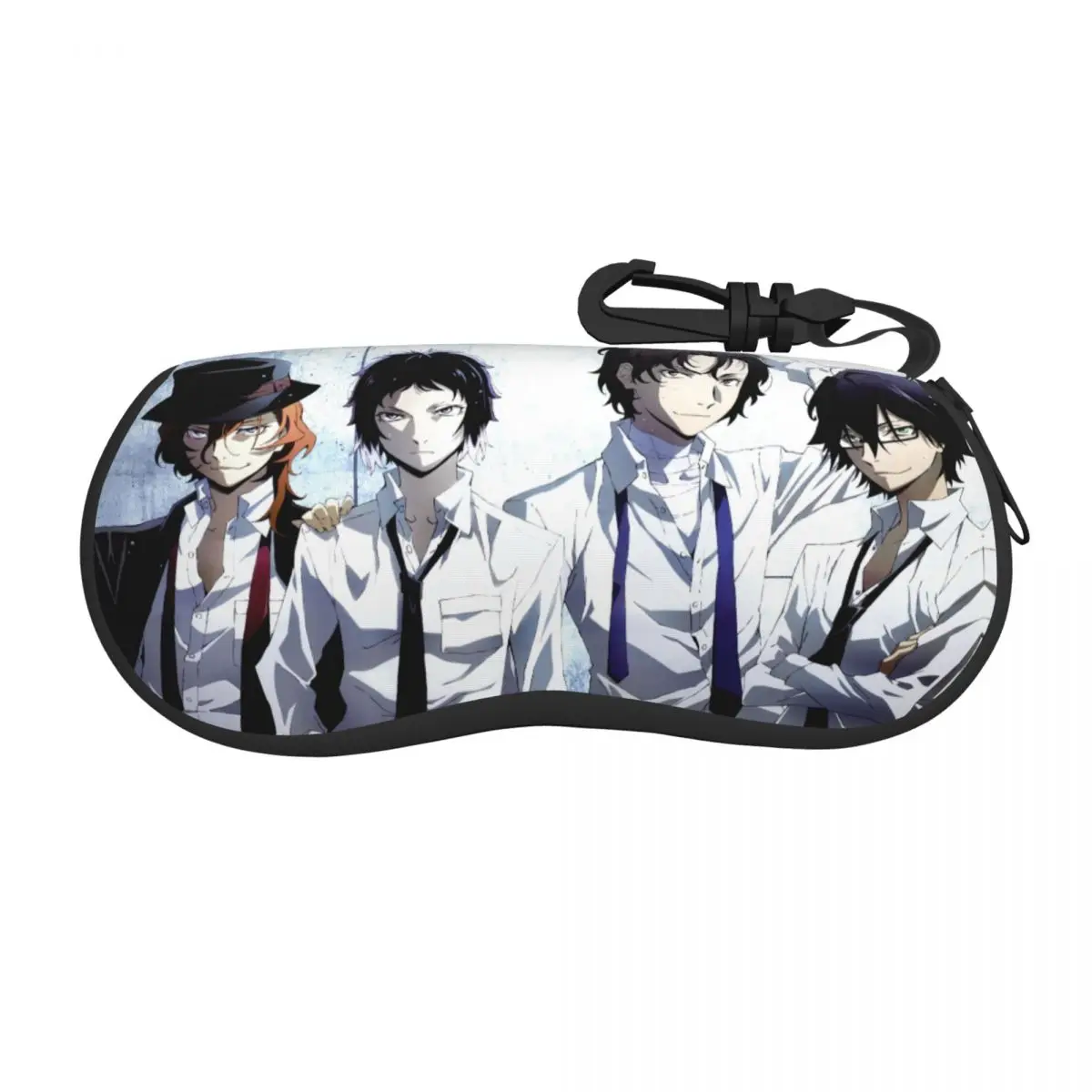 

Bungou Stray Dogs Anime Glasses Case Dazai Osamu Nakahara Chuuya Edogawa Ranpo Nakajima Atsushi Eyewear Storage Box Glasses Box