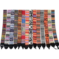 retro style double cotton yard colorful pattern camera shoulder neck sling hand strap belt for canon nikon dlsr camera