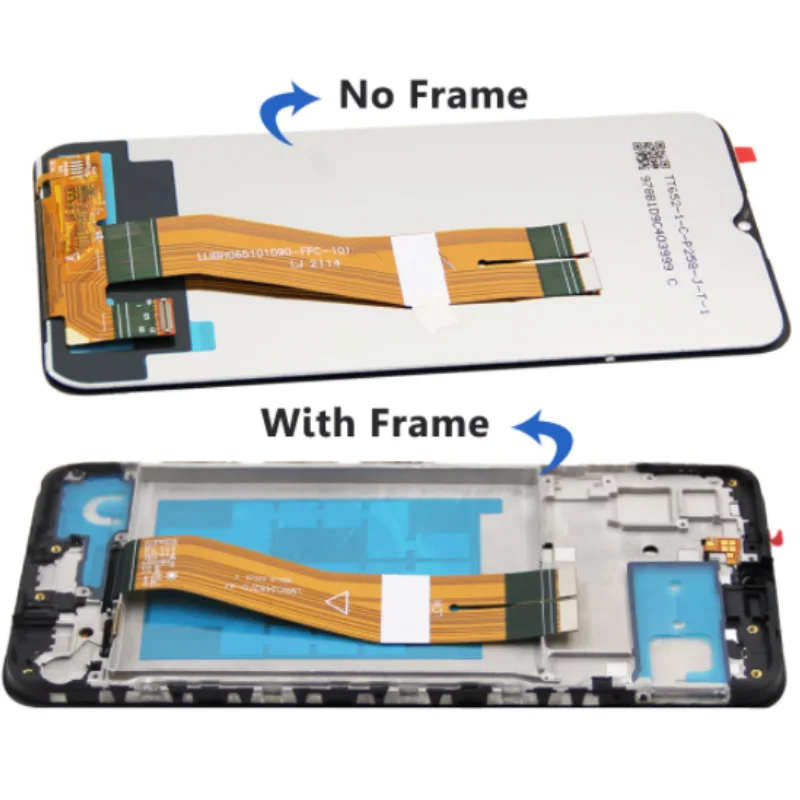 6 5 дюйма протестированный ЖК-дисплей для Samsung Galaxy A03 A035 сенсорный экран с рамкой и