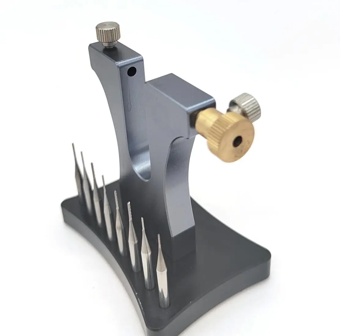 Professional Aluminum alloy 8 Pins Damaged Screw Extractor Broken Screw Remover Tool Tool for Watchmaker Watch Repair Tool