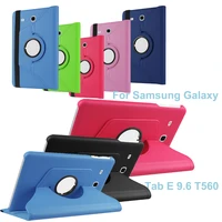wholesale dropship new hard pu leather smart magnetic fold shell cover case for samsung galaxy tab e 9 6 t560 t561 t565