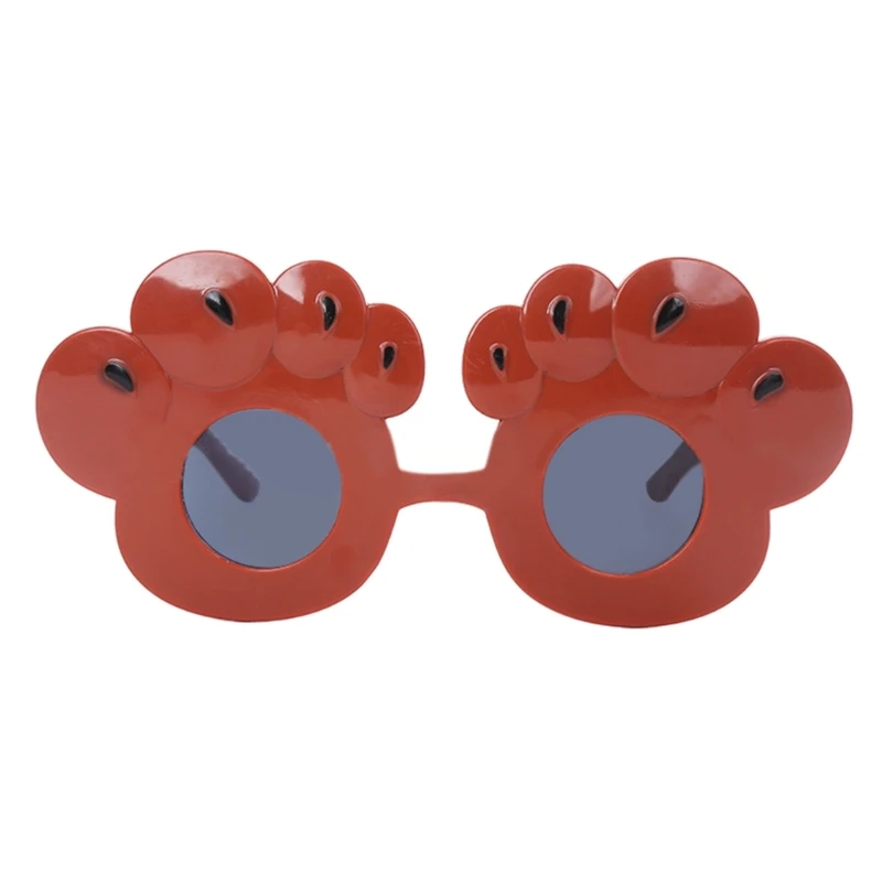 

Женские Декоративные Солнцезащитные очки, пластиковые очки в виде медвежьих лап для животных