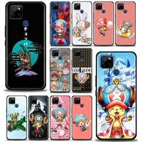one piece for realme c2 c21y c25 c12 case silicone back cover cute chopper anime phone case for oppo realme gt 5g gt2 neo2 coque