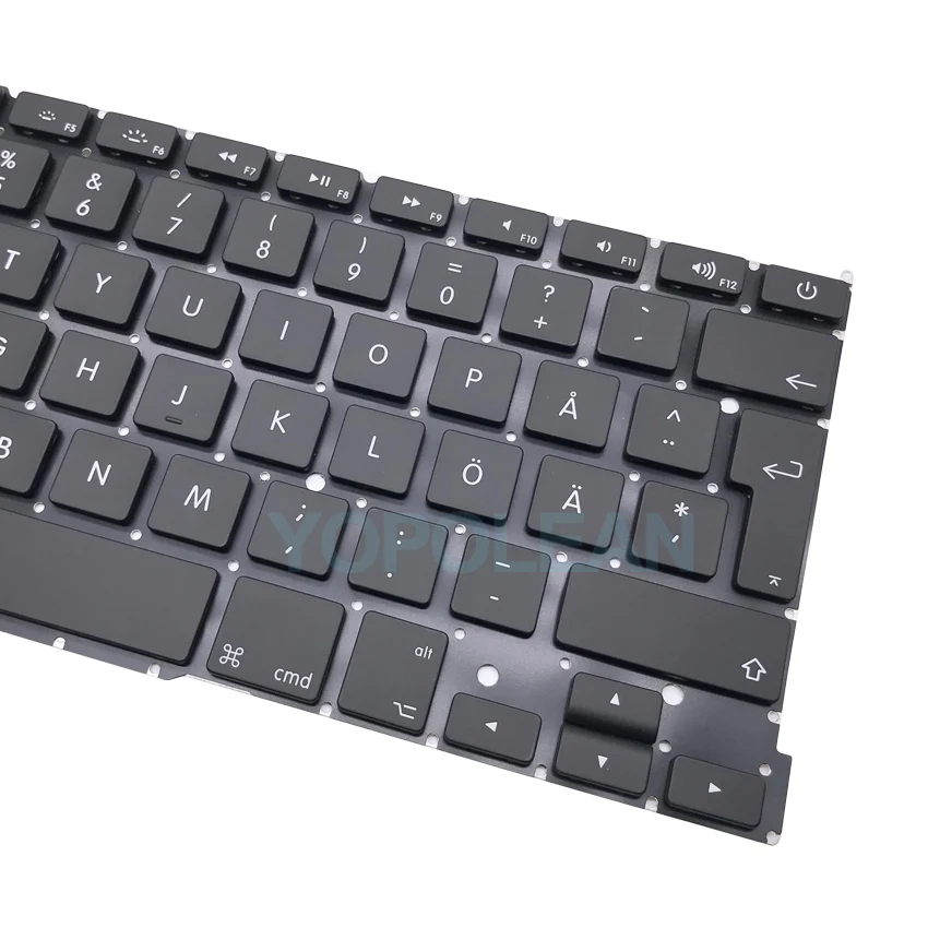Новая шведская клавиатура 5 шт./лот для Macbook Pro Retina 13 дюймов A1502 2013 2014 2015 года |