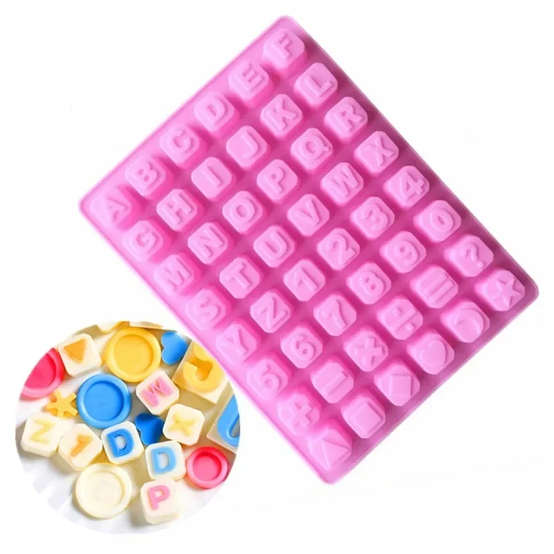 Силиконовая форма для торта 26 букв английского алфавита шоколада льда конфет