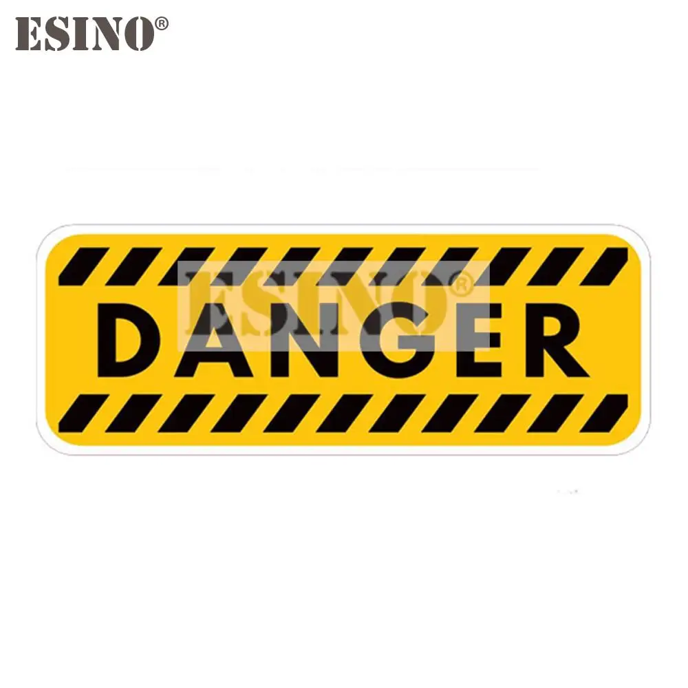 

Car Styling Funny Creative Warning Reminding Attention Danger Decorative PVC Sticker Car Whole Body Vinyl Decal Car Accessory