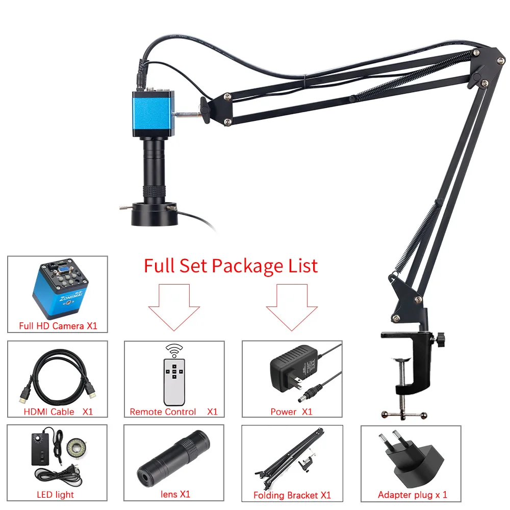 

ZONGMAI 500X HDMI/VGA микроскоп