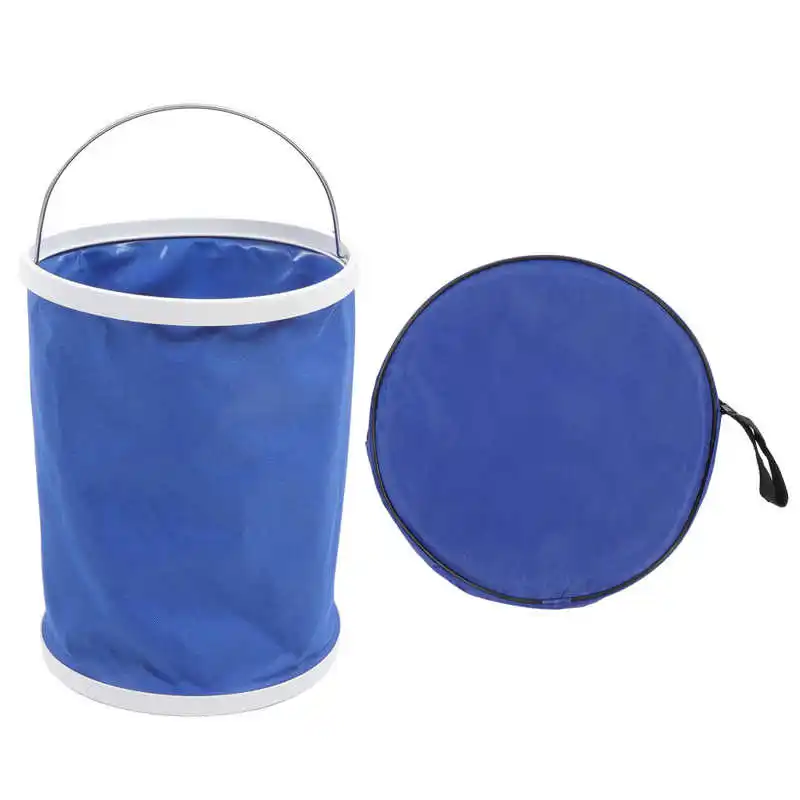 

Foldable Water Bucket 13L Large Capacity Portable Collapsible Water Container with Storage Bag Garden Watering Bucket