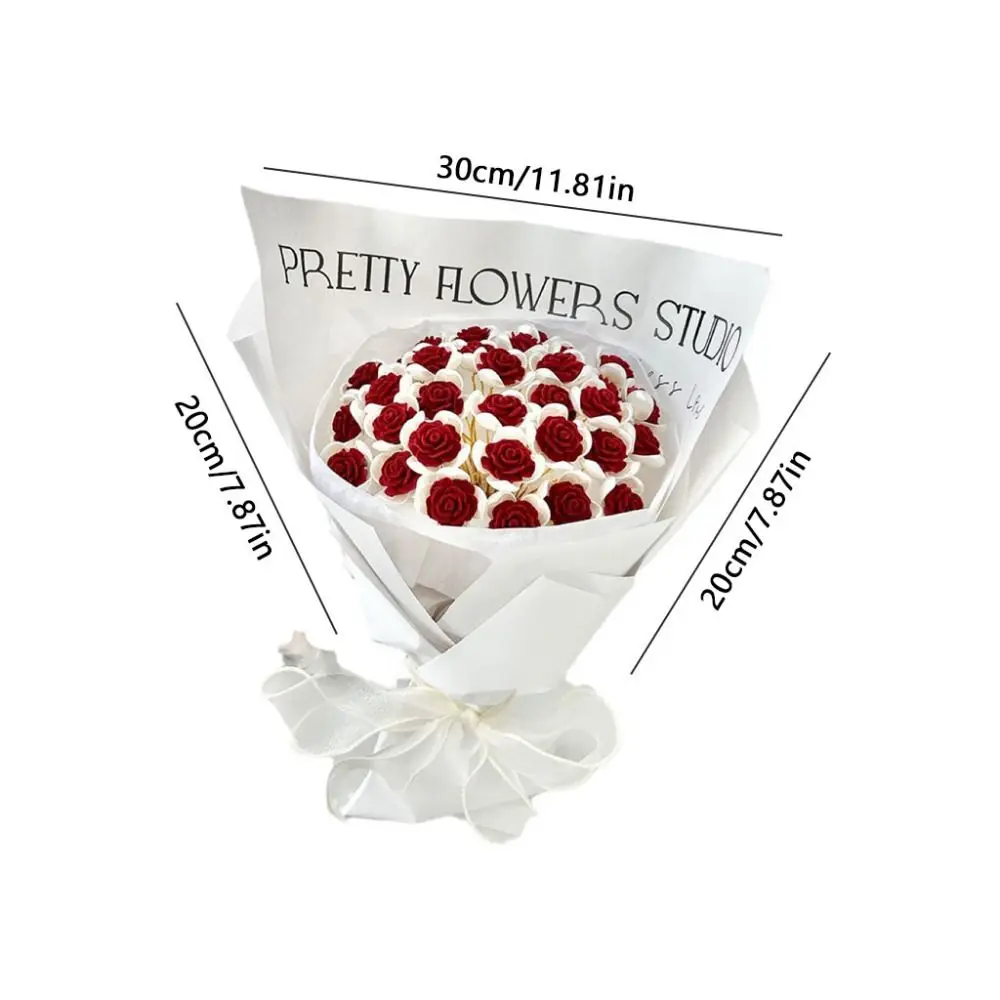 Креативный букет розы сделай сам реквизит для фотографий искусственные цветы