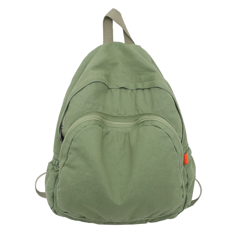 

Cool 2022 New Casual Backpack Canvas Unisex Boy Vintage Young Girl School Bags Student Women Travel College For Teenage Girls