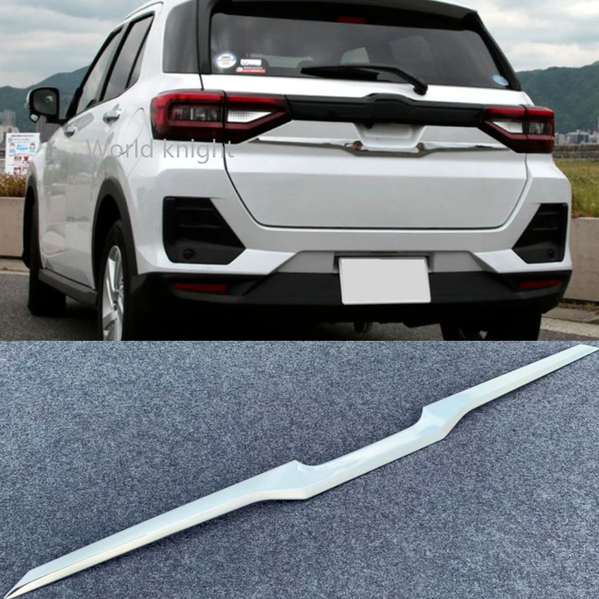 

Хромированная накладка на крышку багажника для Toyota Raize 2020 2021, накладка на заднюю дверь, аксессуары для украшения багажника, Стайлинг