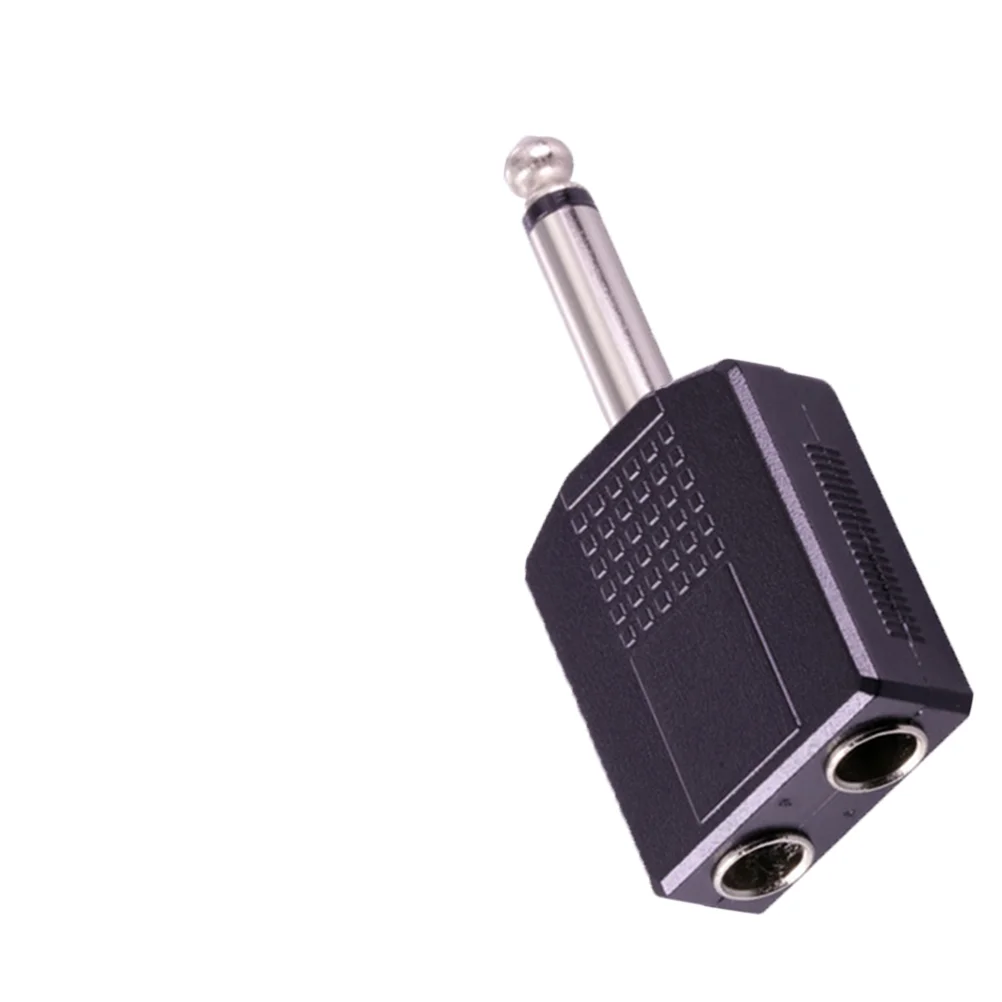 

Audio Adapter Splitter Malefemale 35Mm 6 Plug Mono Converter Headphone Double Video Doouble Microphone Speaker Connectors Adapte