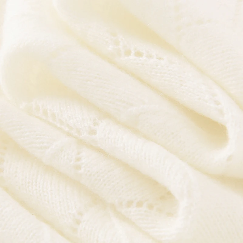 Женский Вязаный Кардиган Из 100% Шерсти Свитер Свободного Размера Теплый Мягкий