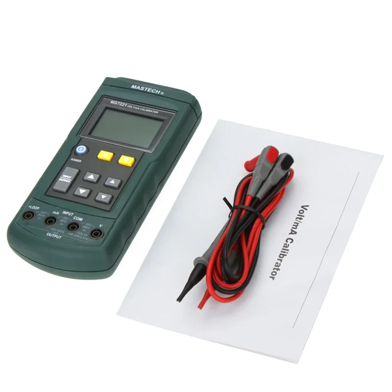 Mastech MS7221 Вольт/мА Калибратор напряжения и тока Источник/выход Шаг постоянного 0-10