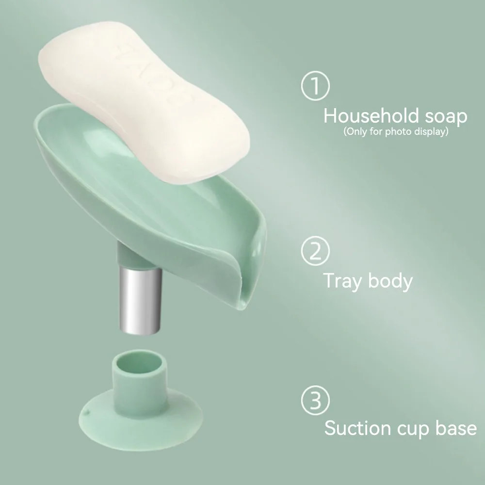 Держатель для мыла в форме листа