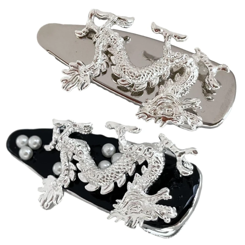 

Новый стиль, китайская Заколка-пряжка Loong, шпилька для волос, милая деталь 2000s