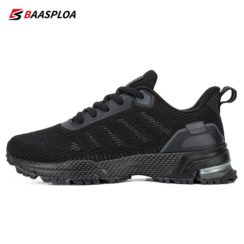 2023 Baasploa Women's Sneakers Spring Breathable Mesh Running Shoes Non-Slip Outdoor Light Women's Running Sneakers