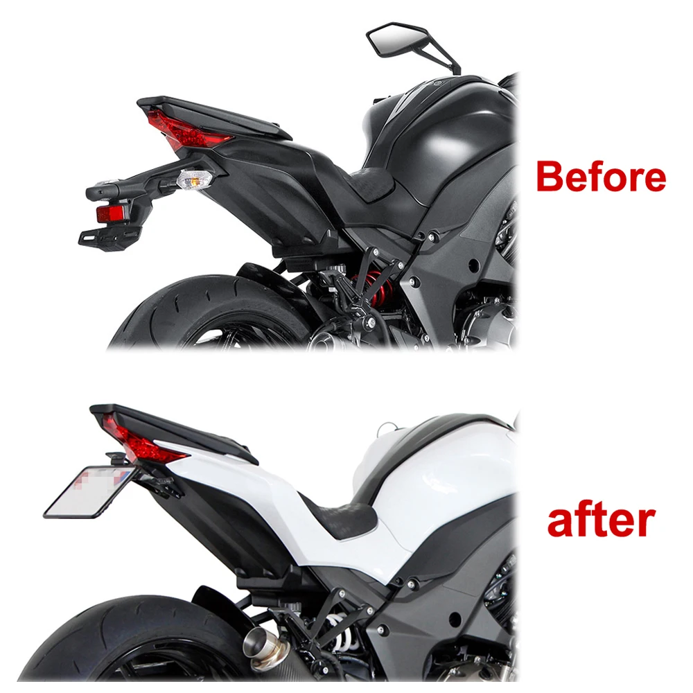 Для Kawasaki Z1000 Z1000R 2014 2015 2016 2017 2018 2019 2020 набор для устранения заднего хвоста и