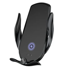 Wireless Car Charger 15W Qi Car Phone Holder Fast Charging For All Mobile Phone Holder Car Air Vent Mount Charger Smart Sensor