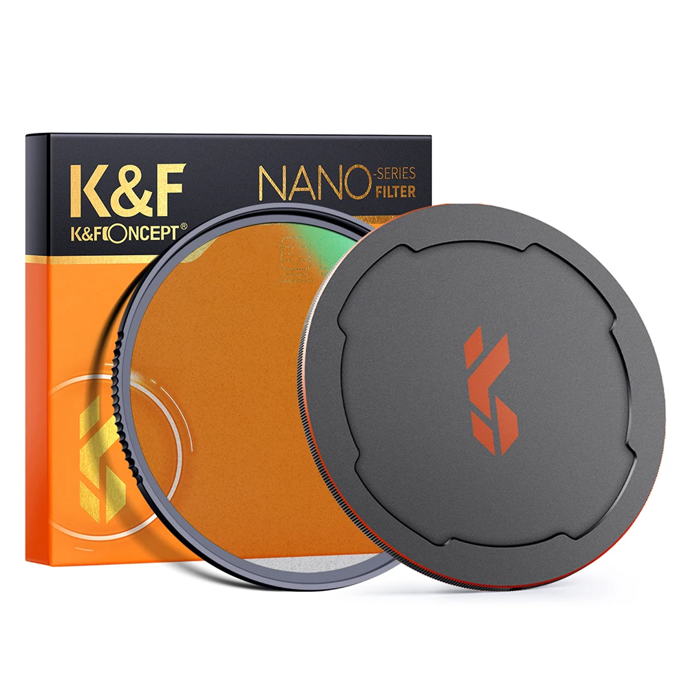

K&F Concept 49/58/77/82mm Nano-X Series Black Mist Filter 1/8 Anti-scratch and Anti-Reflection Green Coating with Metal Lens Cap