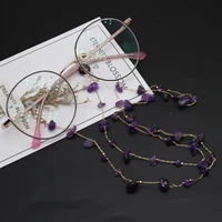eyeglass masking chain gravel stone chain perfumer bottle necklace chains for jewelry making diy necklace waist accessory