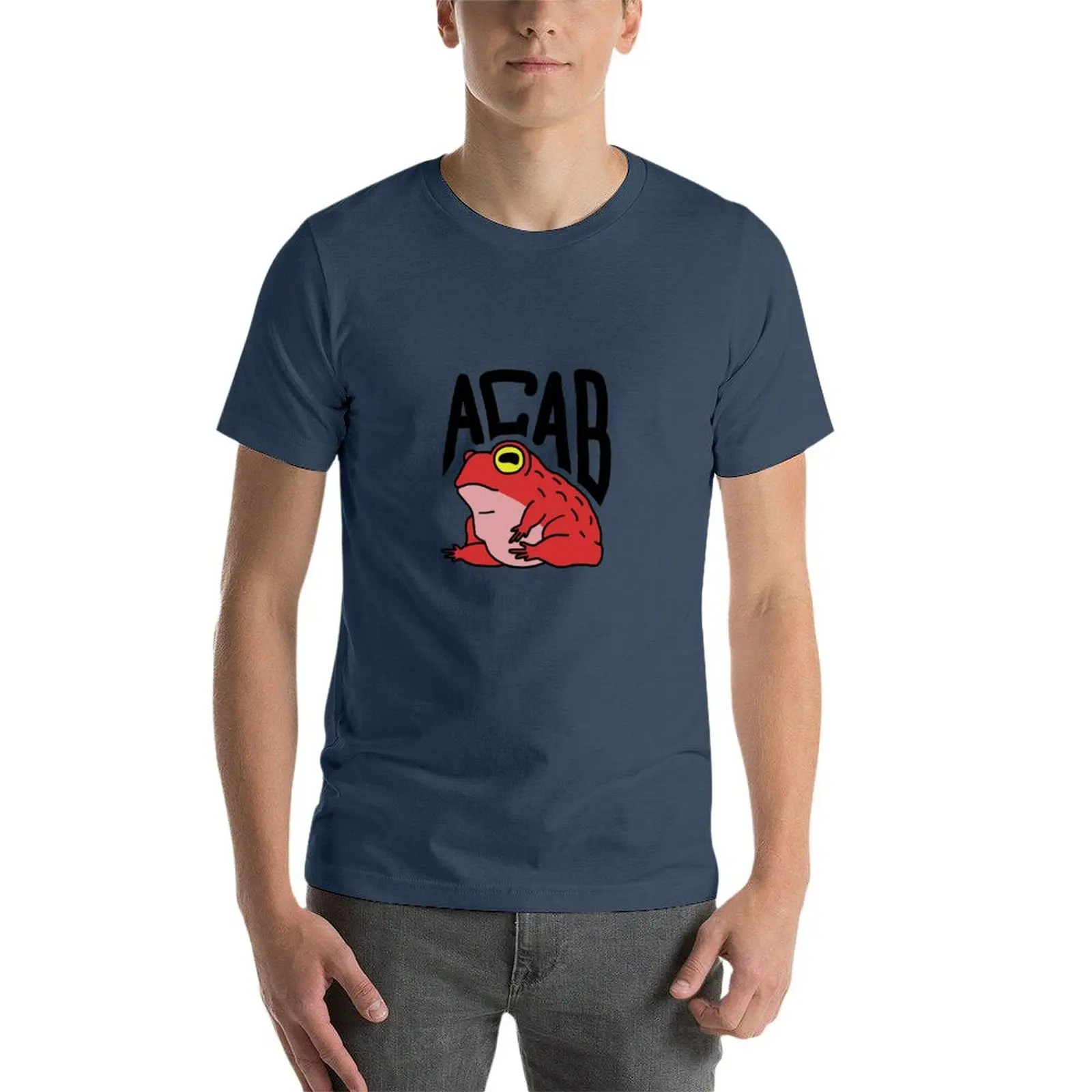 Фото Футболка ACAB Frog для фитнеса, быстросохнущая, с короткими рукавами №3