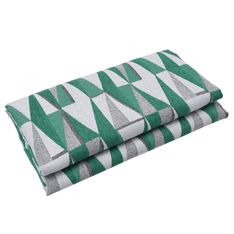 Ткань синель для обивочной ткани геометрический жаккард домашний декор ткань