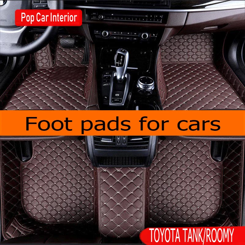 Flash Mat TPE автомобильные коврики для TOYOTA TANK/ROOMY 2016-2018 Custom Auto Foot Pads ковер