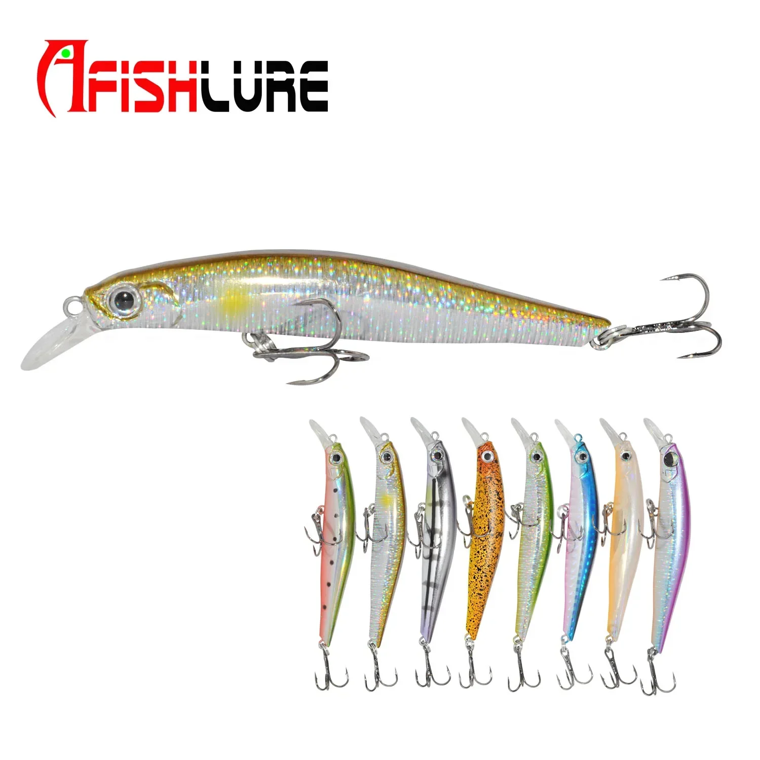 Приманки Afishlure Artist FR тонущая жесткая приманка гольяна рыболовные приманки для