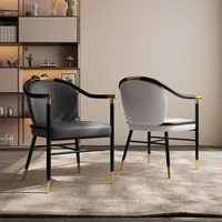 office study light luxury chair balcony living room chair back high end italian simple modern dining table chair furniture
