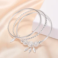 copper valentines day silver plated bracelet female young solid dream catcher bracelet influencer gift for girlfriends woman