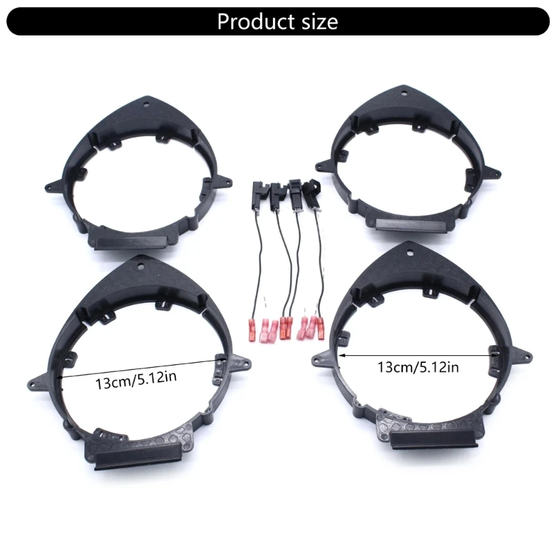 6 5-дюймовые адаптеры для шайбы передней и задней двери кронштейны монтажные