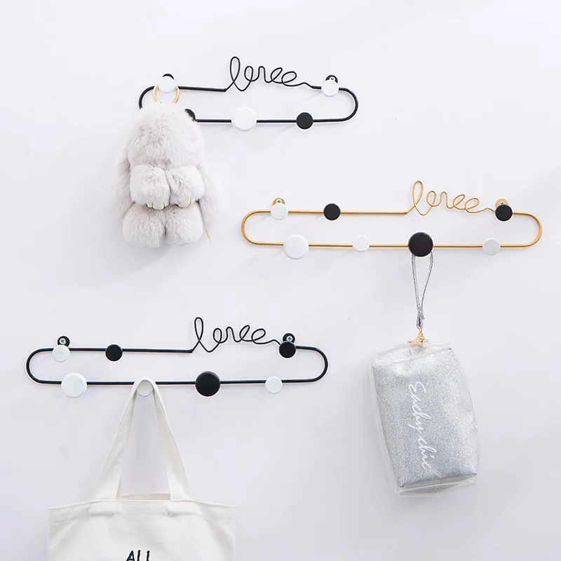 

Кованые железные крючки в скандинавском стиле с надписью LOVE для подвешивания магазина одежды, модные декоративные крючки для пальто на стену HY50CR